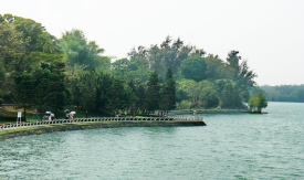澄清湖素有台灣西湖之稱。