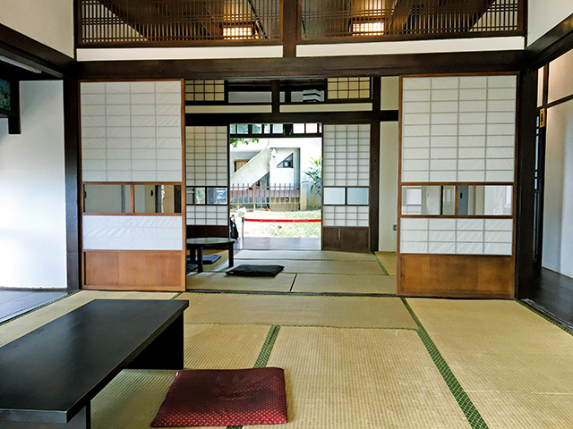 多田榮吉故居室內。