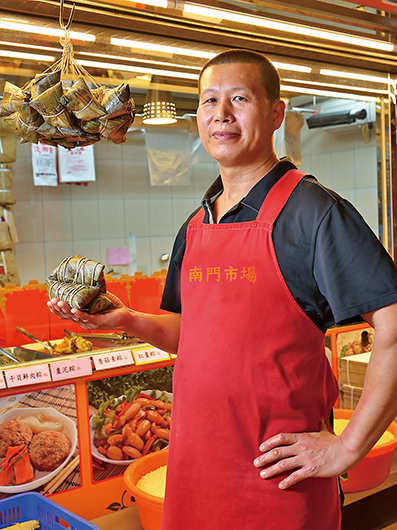 南門市場逸湘齋主廚朱爺，和黃哲誠合作長達九年。良品開飯提供