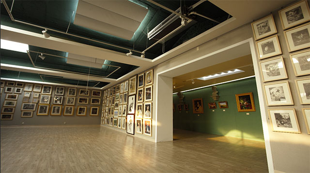 蔦松藝術中學由美術科由舊教室改建而成美術教室。