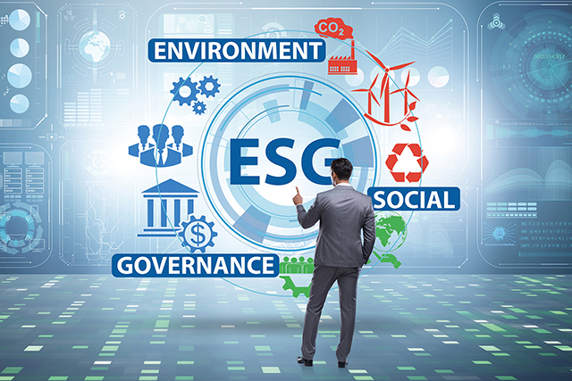 「ESG」的概念，分別是E-environment環境保護、S-social社會責任、G-governance公司治理，被視為是評估企業經營的指標。Adobe Stock