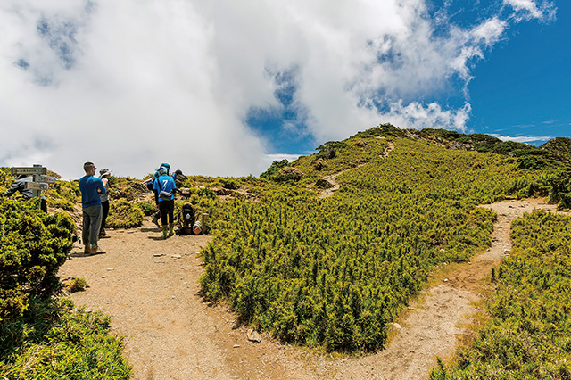 抵達19K南湖北山登山口。