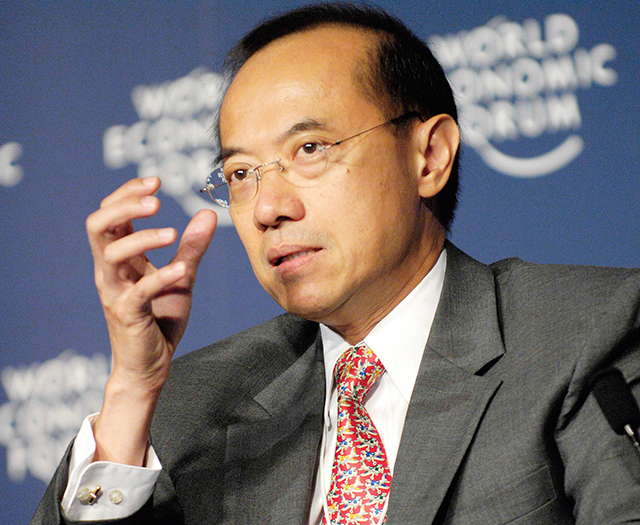 新加坡前外交部長楊榮文提出，台灣應快和中國簽訂某種一中協議的主張。Getty Images