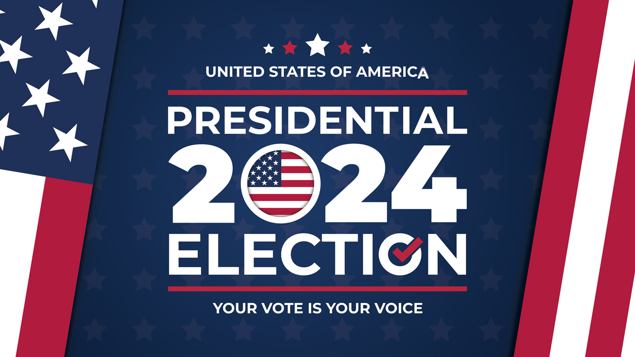 2024年世人最矚目的是11月的美國總統大選。Adobe Stock