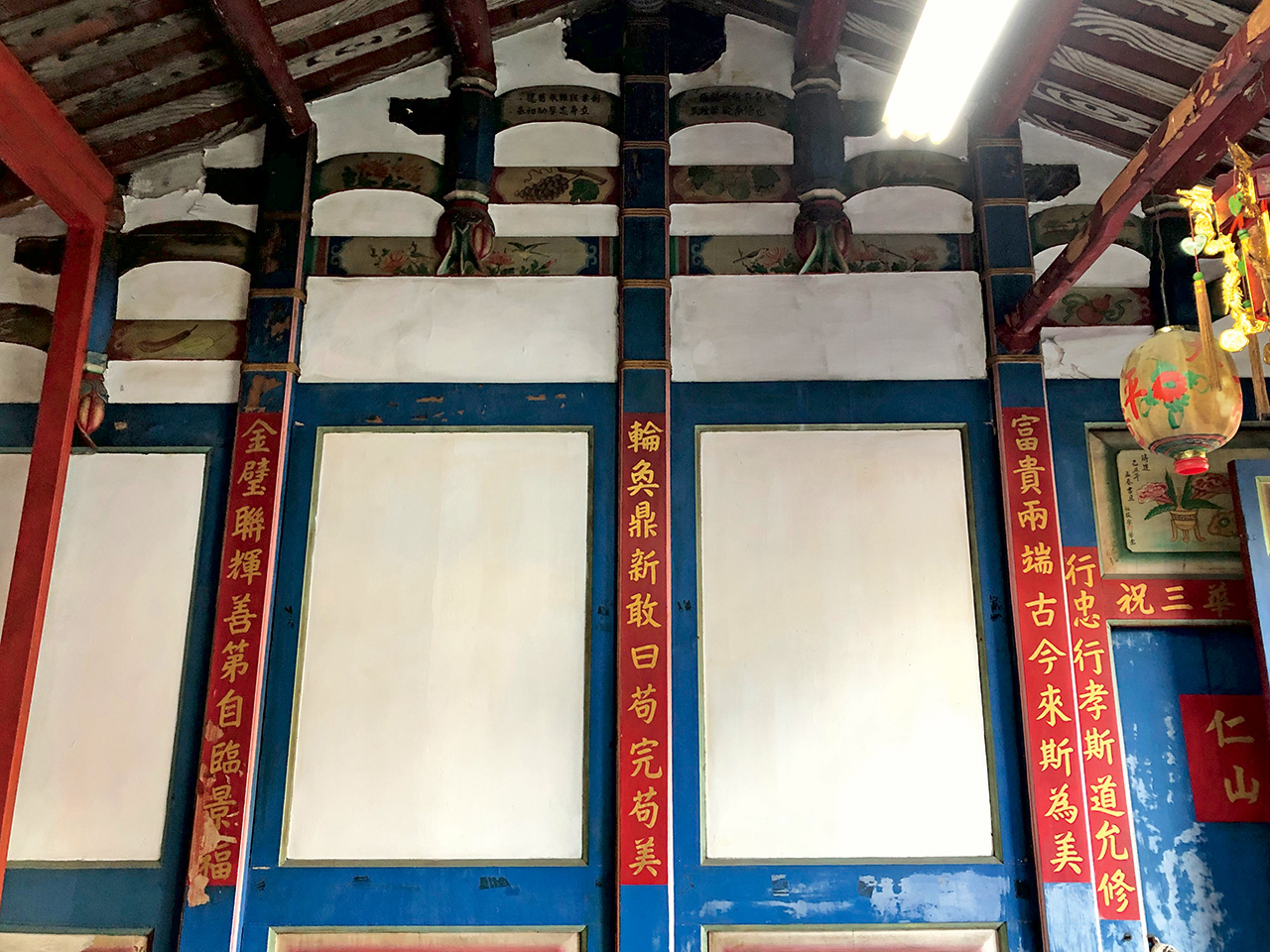 江九合濟陽堂「穿斗式」構造房屋。