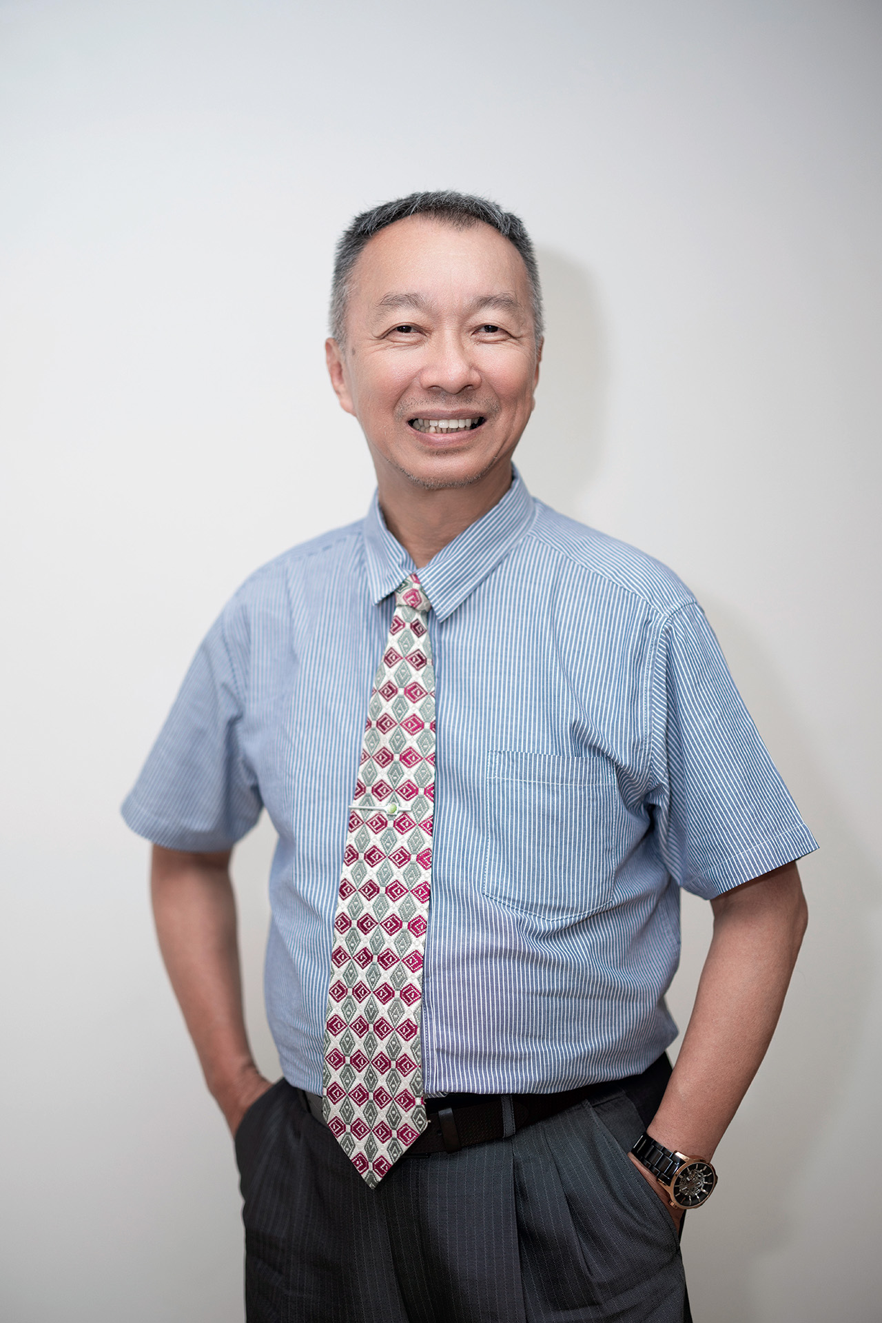 中華保台反共復國黨祕書長程凱力。葉俊宏攝影