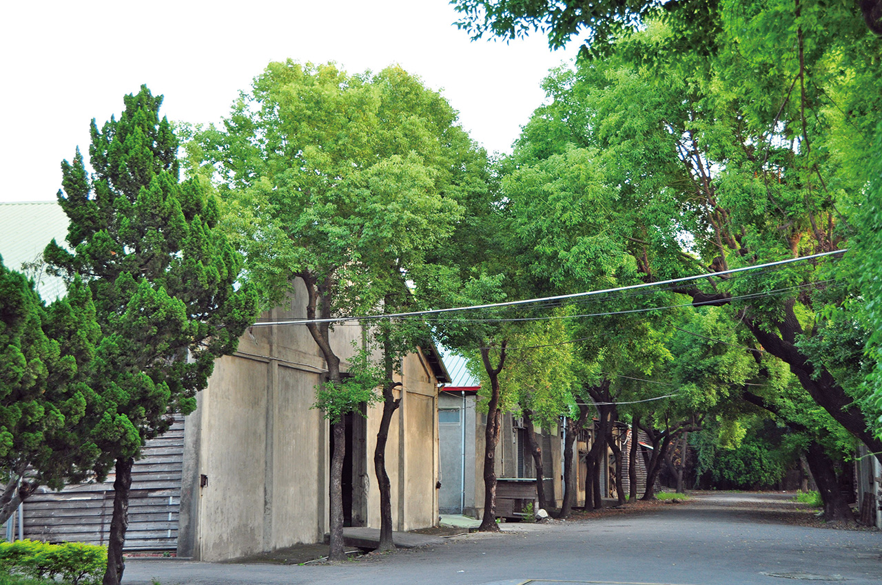 日治時代「台中州田中農業倉庫(田中倉庫)」目前正在維修中。彰化縣文化局(國家文化記憶庫)提供