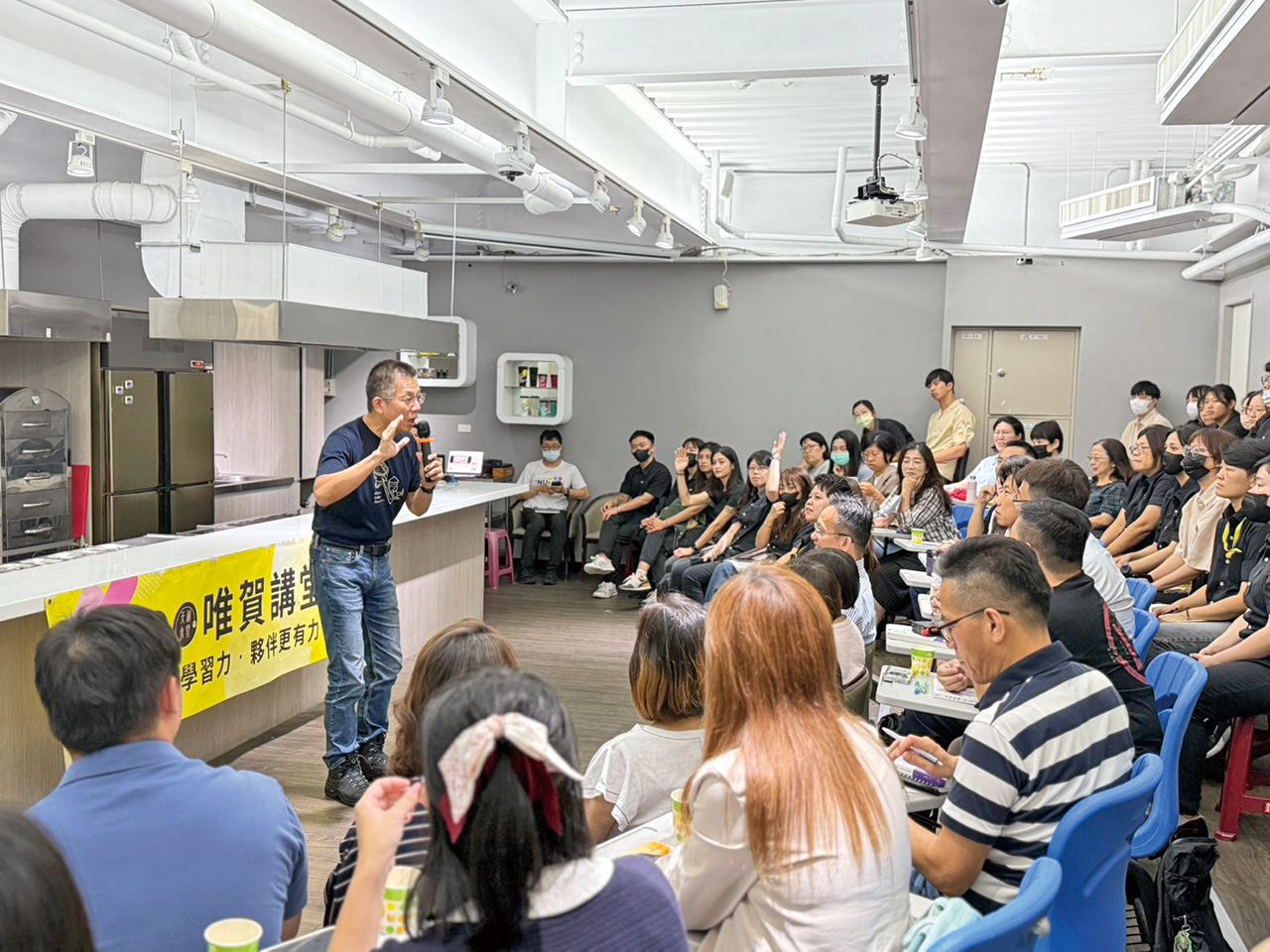 接手總經理一職後,吳家德開始展開人員的教育訓練。NU PASTA提供