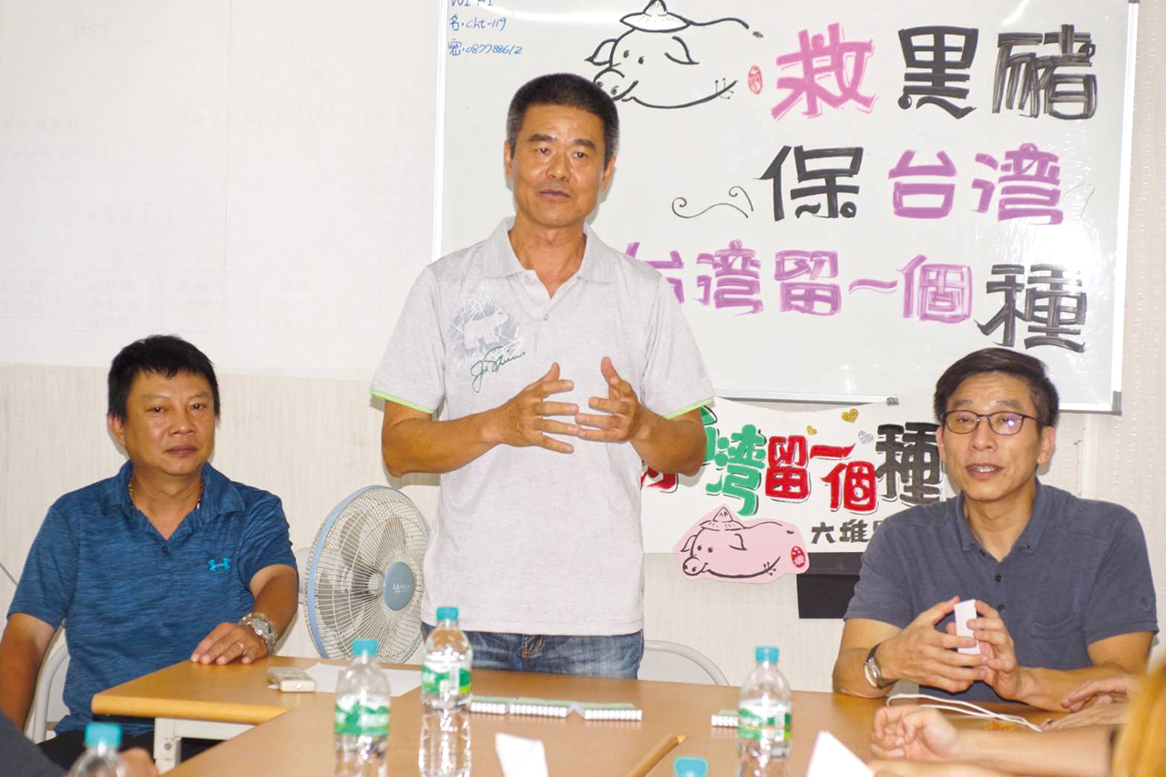 曾仁德表示，本土黑豬為台灣文化代表，應努力保種。曾仁德提供