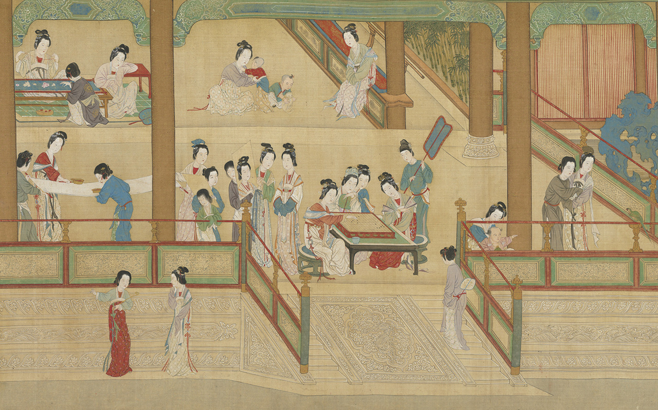 中國仕女畫顛峰之作仇英〈漢宮春曉圖〉 | 看雜誌