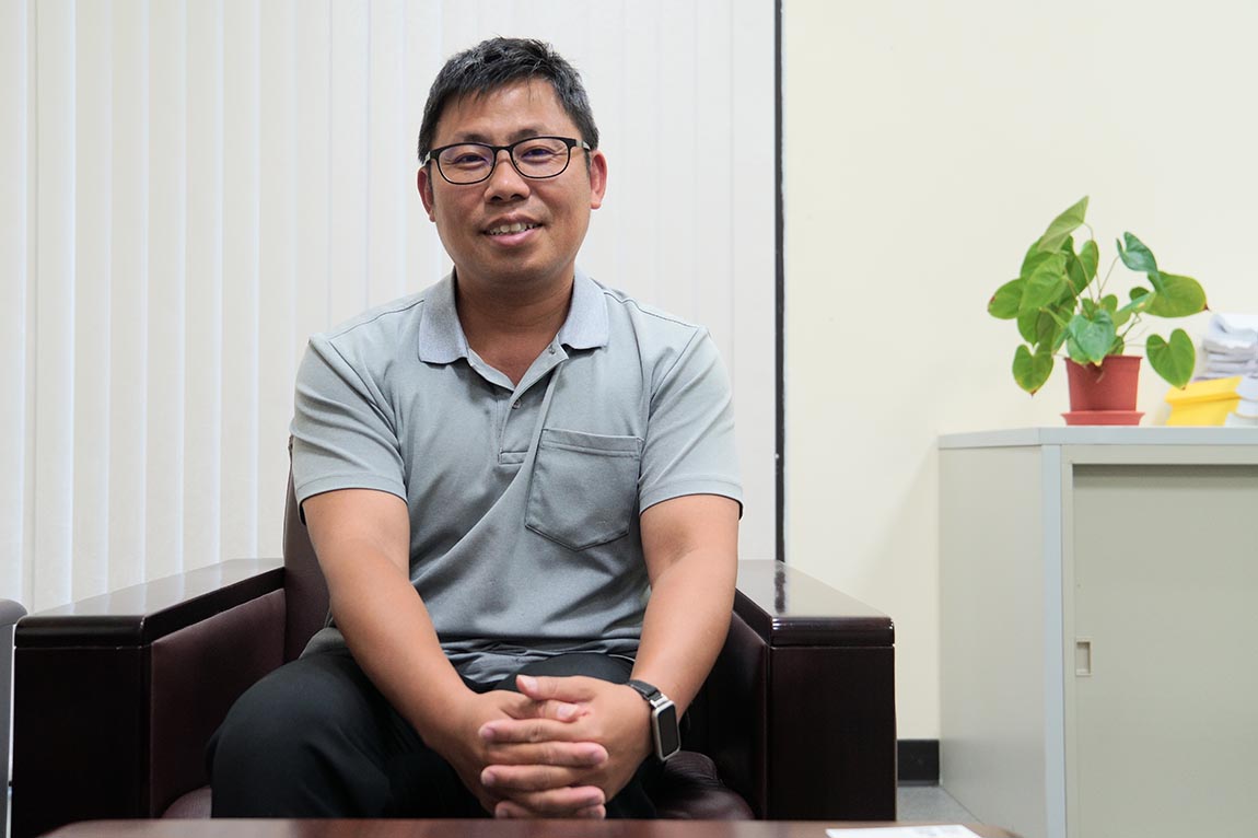 交通部公路局北區養護工程分局主任工程司楊秉順。謝平平攝影