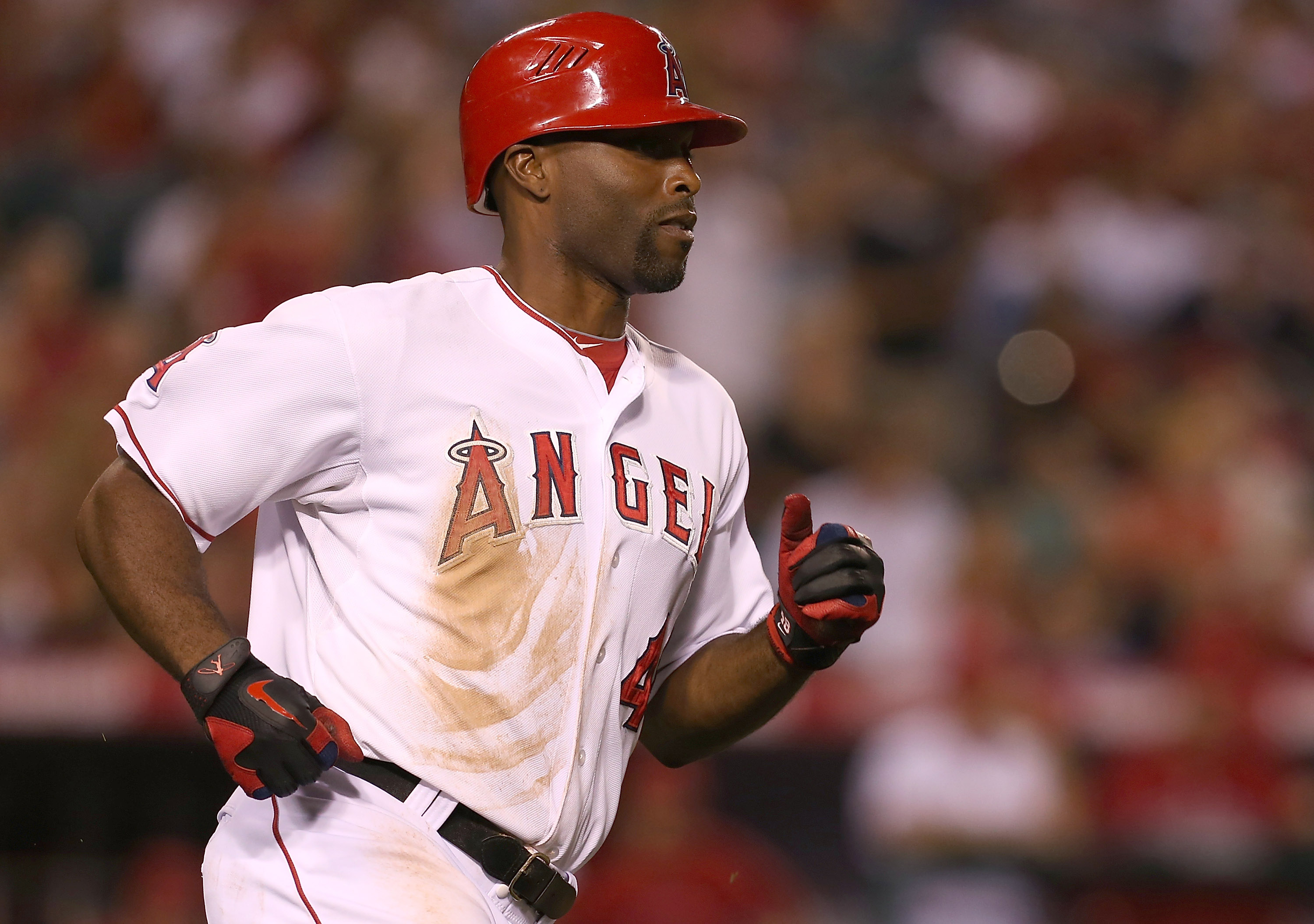 洛杉磯天使隊今年補進了明星中外野手杭特(Torii Hunter)