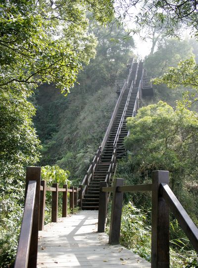 清水岩國家步道 登山鐵騎隨你玩 