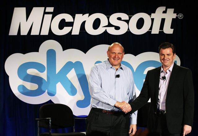 微软收购Skype 行动网络添新翼