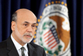9月13日，美國聯準會（Fed）主席柏南克宣布實施「第三輪量化寬鬆政策」（QE3）。Getty Images