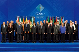 雖然G20峰會充滿煙硝味，但是對促進經濟成長與捍衛歐元有一致共識。Getty 
