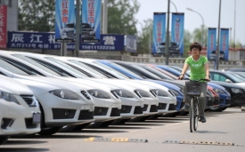 汽車也是中國大陸產能嚴重過剩的產業之一。Getty Images