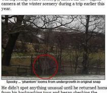 英國男子科林‧福斯特用傻瓜照相機拍攝下來的鬼魂。