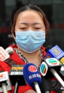 三鹿毒奶粉案受害結石寶寶家長陳璐，5月4日在香港小額錢債審裁處索賠。她期望透過來港索償，引起更多人關注結石寶寶的慘況。